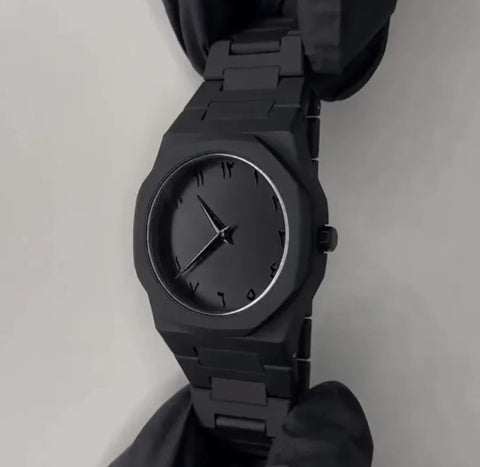 Aura Men’s Analog Watch Combo with Arabic Numerals & Classic Design – Bahrain