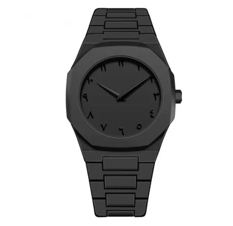 Aura Men’s Analog Watch Combo with Arabic Numerals & Classic Design – Bahrain