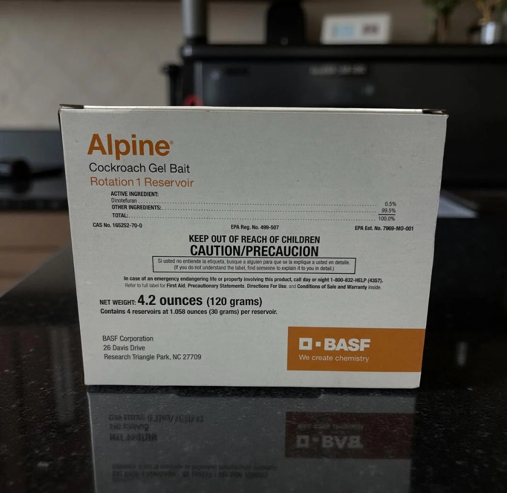 Alpine Cockroach Gel Bait Rotation with Advanced Pest Control Formula – Bahrain