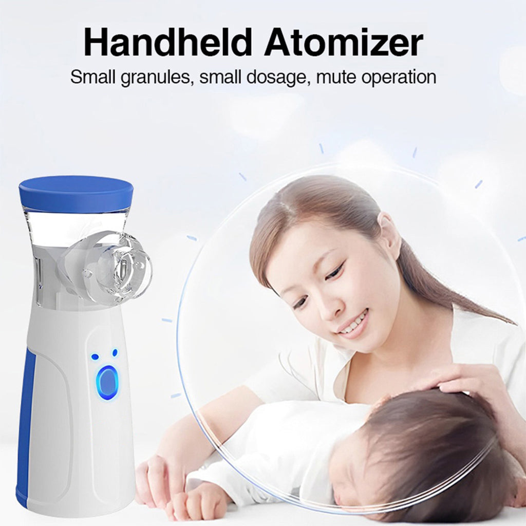 Mesh Portable Handheld Nebulizer Machine  for Kids & Adults – Home & Travel Use