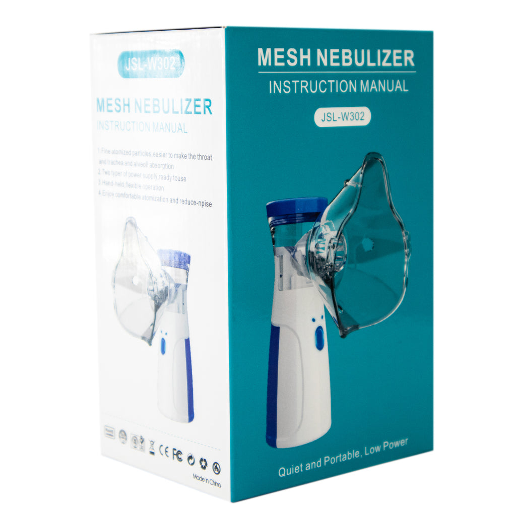 Mesh Portable Handheld Nebulizer Machine  for Kids & Adults – Home & Travel Use