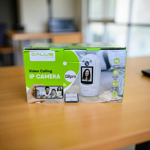 Calus Q8 Pro Smart WiFi IP Camera with Video Calling & Security – Bahrain